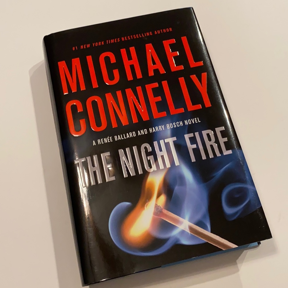 The Night Fire Hardcover Michael Connelly Book Fiction Murder Suspense